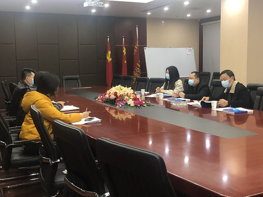 金牛区统战部辅导亲临四川赏金船长建设集团视察领导疫情防控和复工复产工作AA